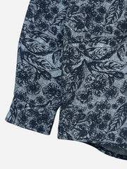 Anchor Grey Floral Printed Casual Shirt