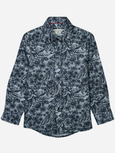 Anchor Grey Floral Printed Casual Shirt