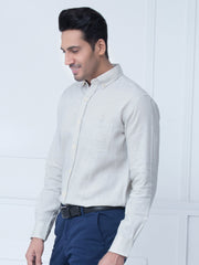 Beige Linen Shirt