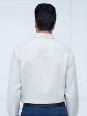 Beige Linen Shirt