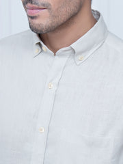 Beige Linen Shirt