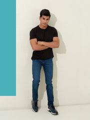 Basic Black Crew Neck T-shirt