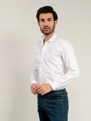 Basic White Button Down Shirt