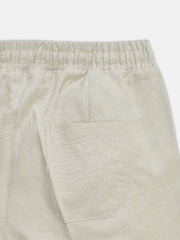 Beige Linen Blended Casual Pajama - Women