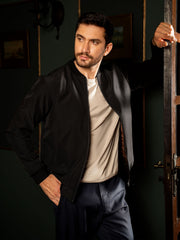 Black Bomber Jacket