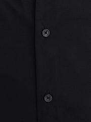 Black Classic Satin Shirt