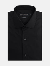 Black Classic Satin Shirt