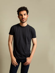 Black Crew Neck T-Shirt