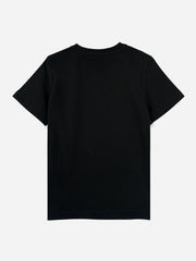 Black Graphic Printed Casual T-Shirt