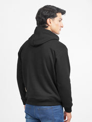 Black Heavyweight Fleece Hoodie