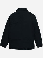 Black Quilted Casual Jacket