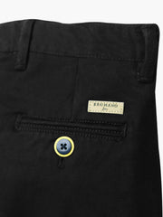 Black Twill Casual Trouser