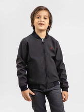 Black Casual Bomber Jacket
