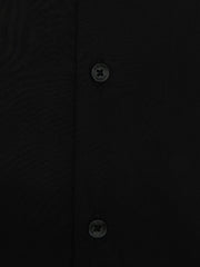Black Classic Satin Formal Shirt