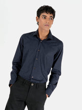 Black Jacquard Formal Shirt