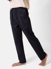 Black Relax Fit Knitted Pajama