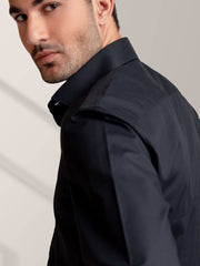 Black Super Fine Formal Shirt