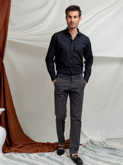 Black Super Fine Formal Shirt