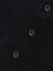 Black Velvet Formal Vest - Junior