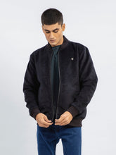 Black Wool Bomber Jacket - Limited Edition