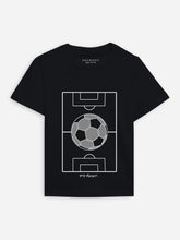 Black 'Pro Player' Printed Casual T-Shirt