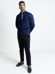 Blue Baracuta Twill Jacket
