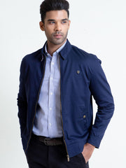 Blue Baracuta Twill Jacket