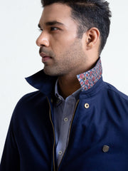 Blue Baracuta Twill Jacket