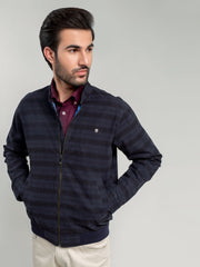 Blue Checkered Harrington Jacket