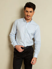 Blue Checkered Office Shirt