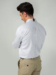 Blue Gingham Button Down Shirt