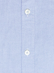 Blue Basic Oxford Button Down Shirt