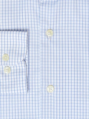 Blue Formal Checkered Shirt - Luxe