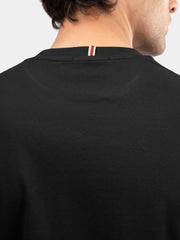 Black Regular Fit Crew Neck T-Shirt