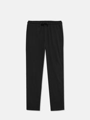 Black Relax Fit Knitted Lounge Pajama - Women