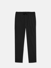 Black Relax Fit Knitted Lounge Pajama - Women