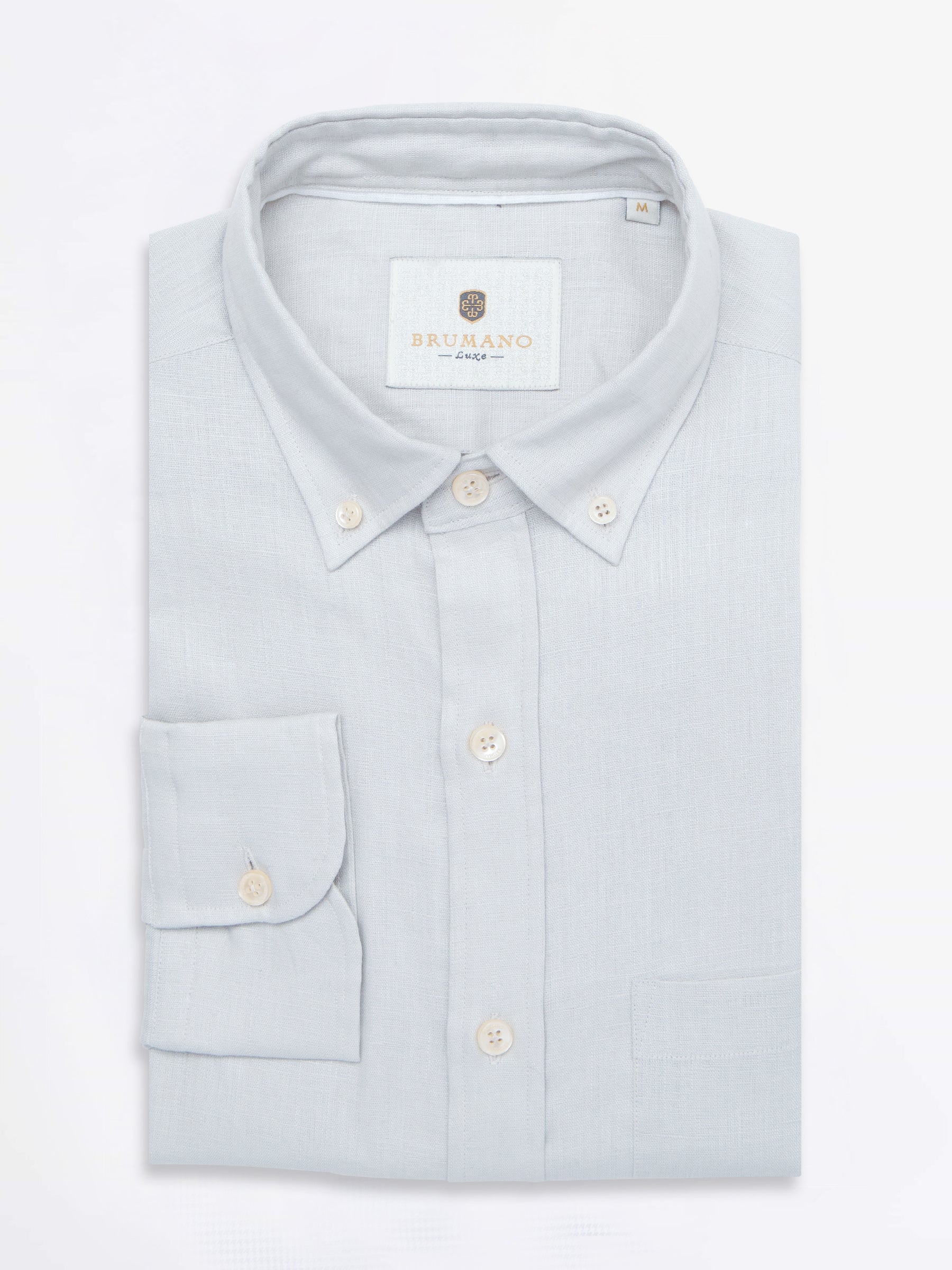 Beige Linen Shirt