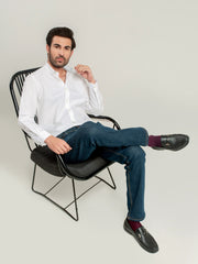 Basic White Button Down Shirt