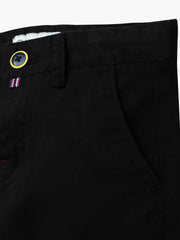 Black Twill Casual Trouser