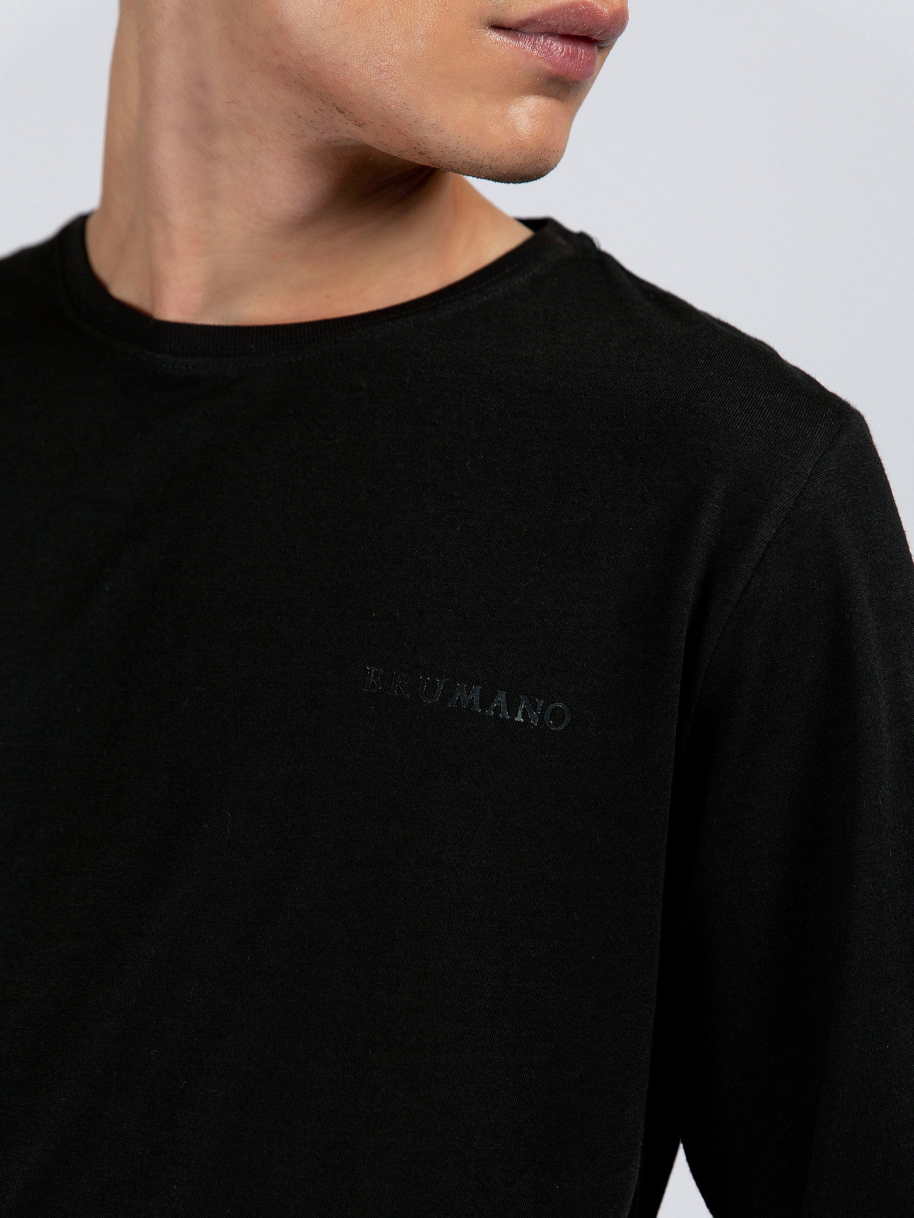 Black Super Soft Long Sleeve T-Shirt