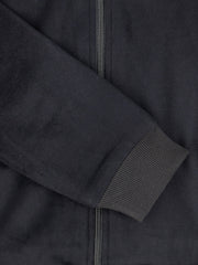 Black Wool Bomber Light Weight Jacket