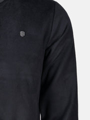 Black Wool Bomber Light Weight Jacket