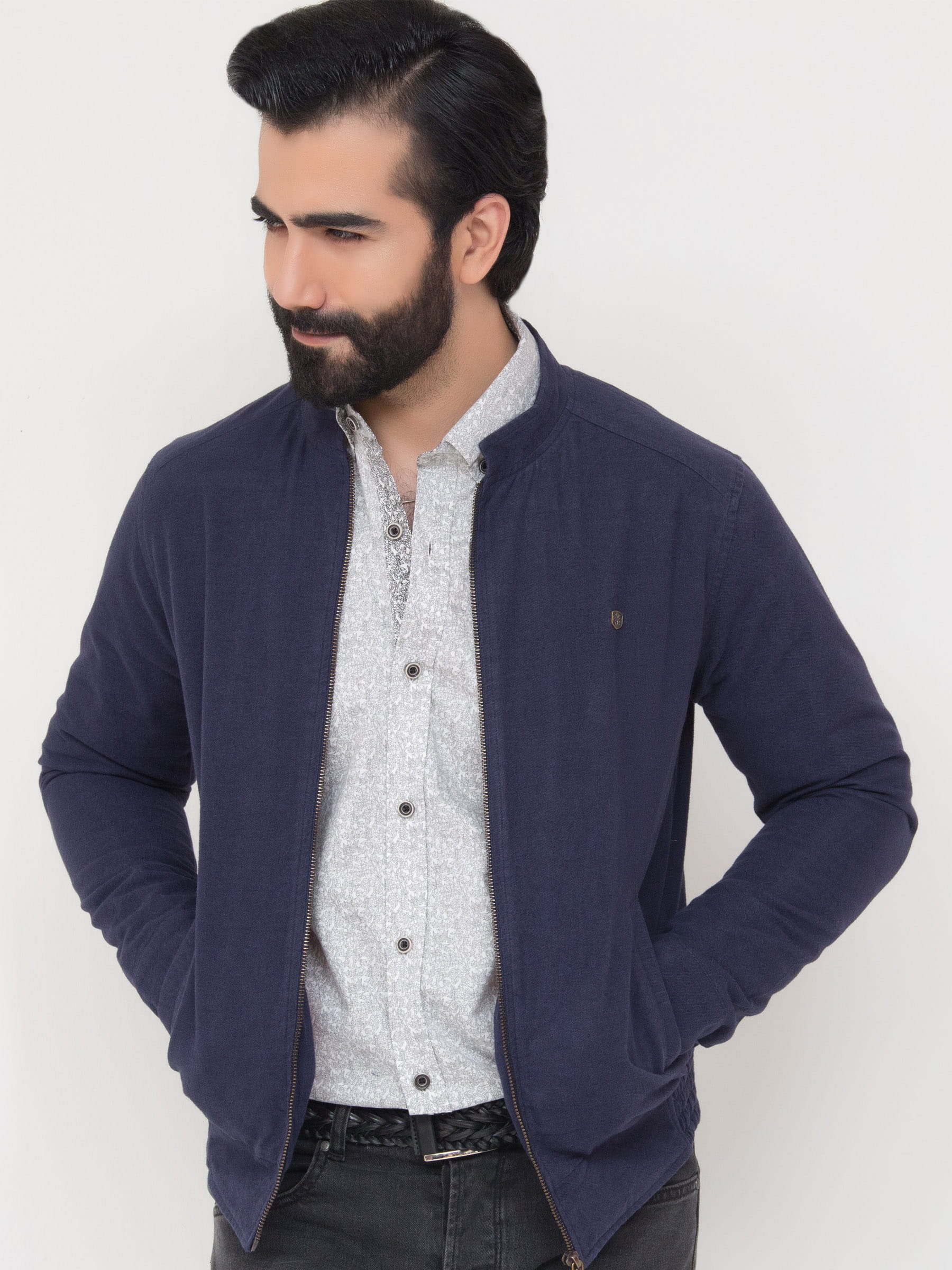 Blue Harrington Jacket