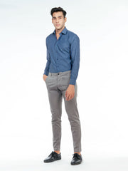 Blue & White Dobby Formal Shirt