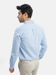 Blue Gingham Button Down Shirt